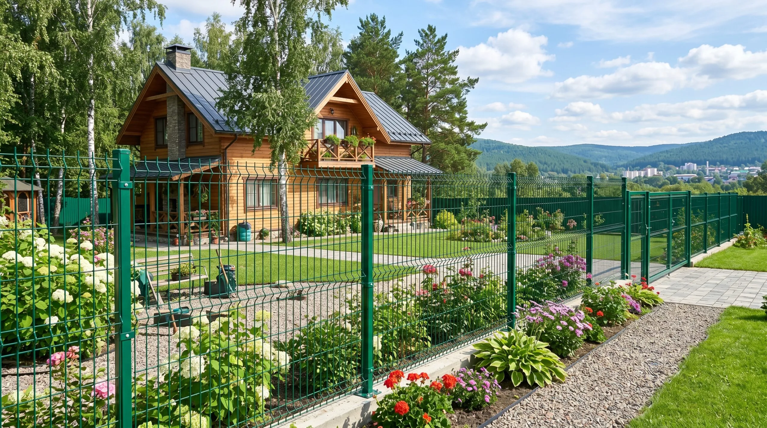 Сварная сетка для забора в Учалах: цена, виды, где купить