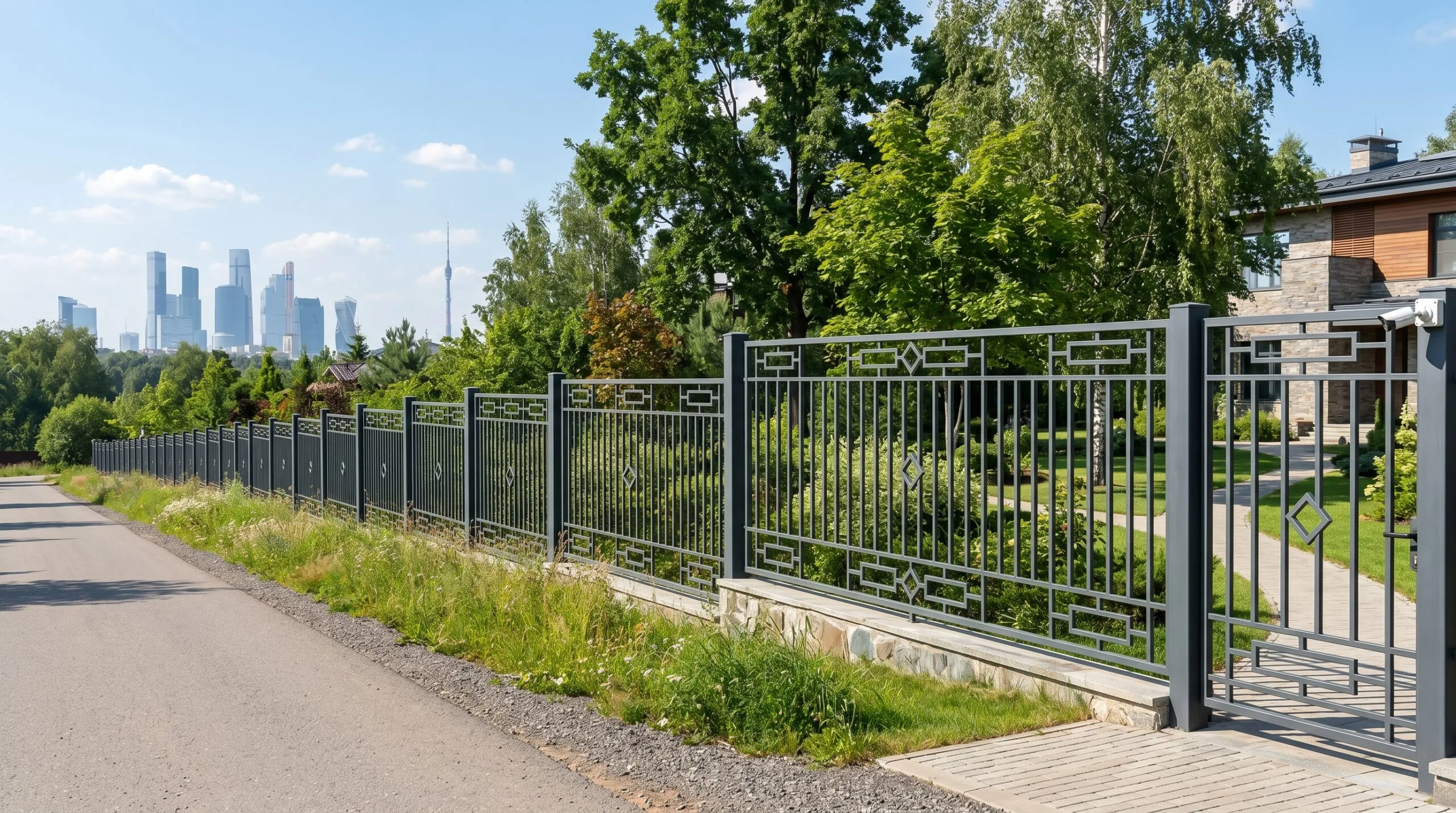 Сварной Забор в Москве: Выбор, Установка и Цена Под Ключ