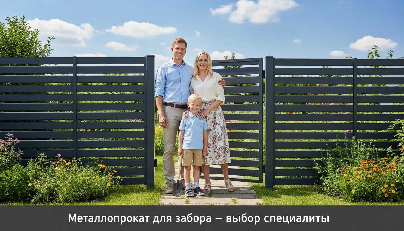 Металлопрокат для забора
