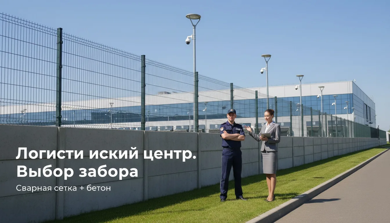Забор для логистического центра: какой выбрать
