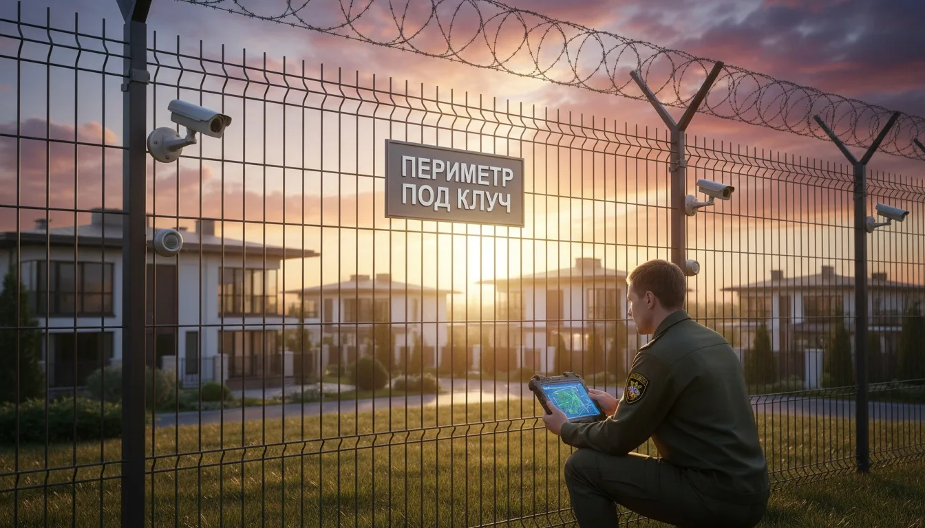 Ограждение периметра с системой видеонаблюдения: устройство, монтаж и выбор
