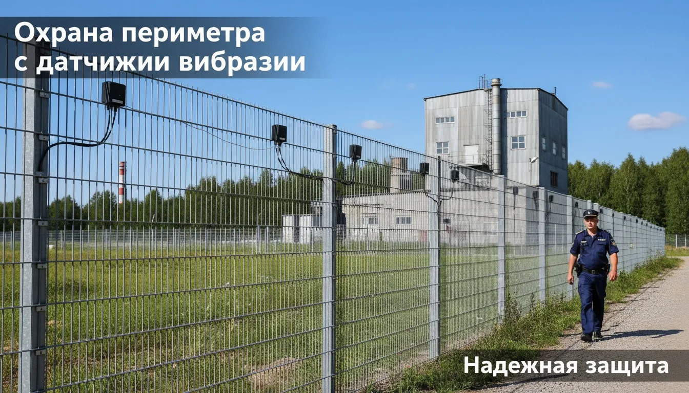 Вибрационные датчики для охраны забора и периметра: установка, выбор, схемы