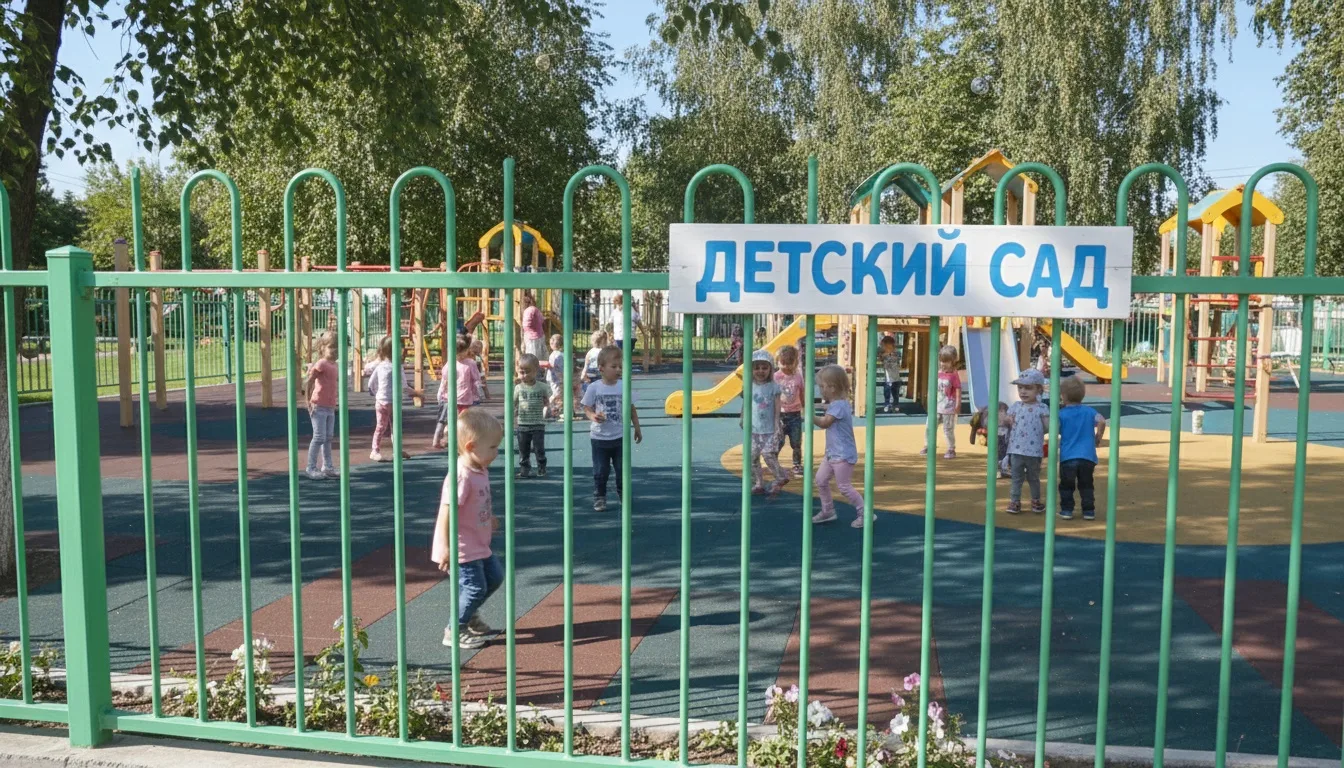 Ограждение территории детского сада: как выбрать безопасный забор