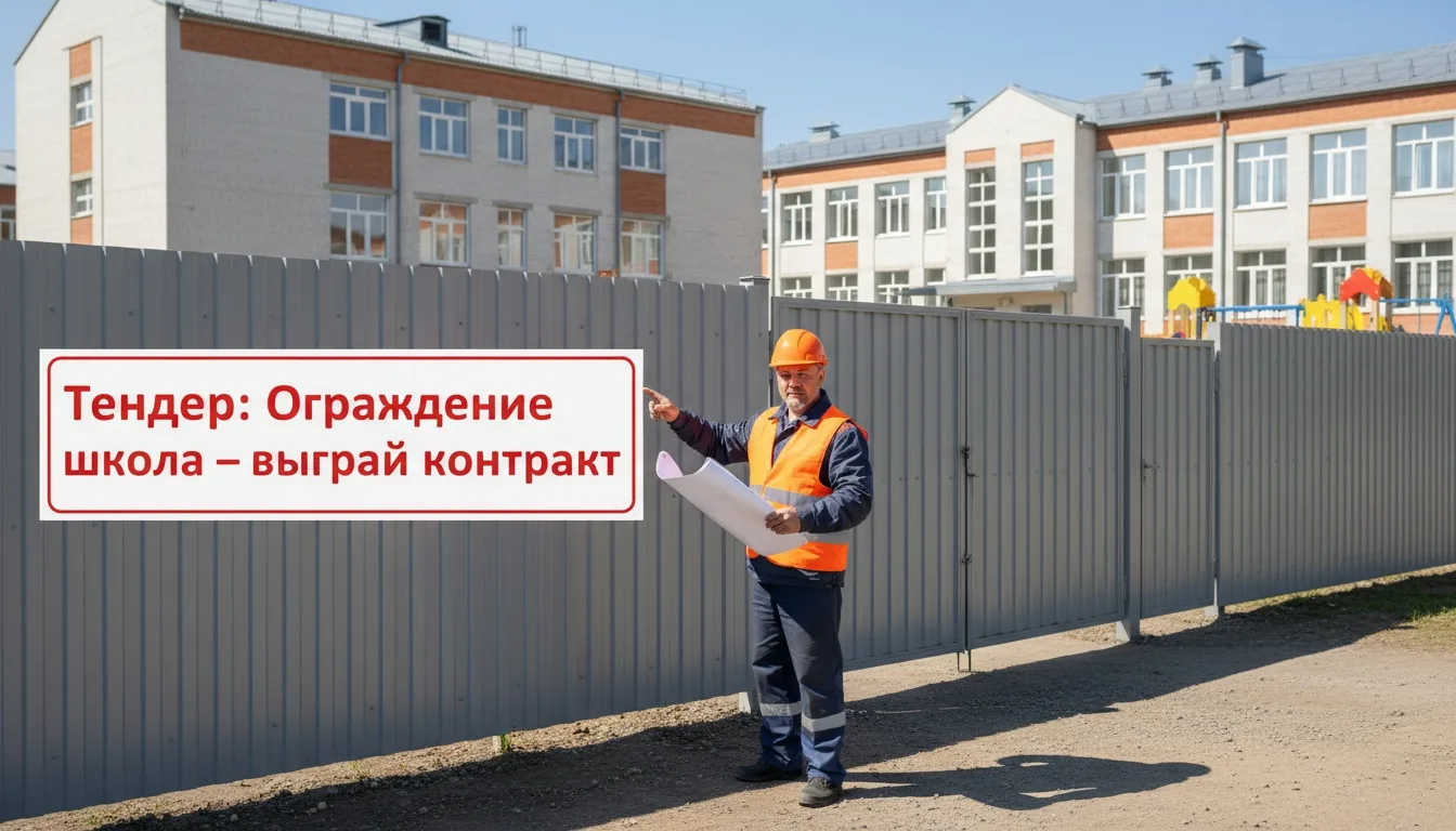Как выиграть тендер на ограждение школы: инструкция для подрядчика